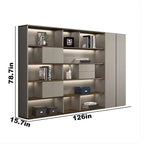 Fenwick · Office Shelves w/ Lighting & Storage