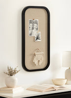 Hutton Wood Framed Fabric Pinboard
