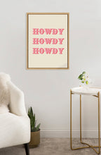Sylvie Howdy Framed Canvas by Tània García