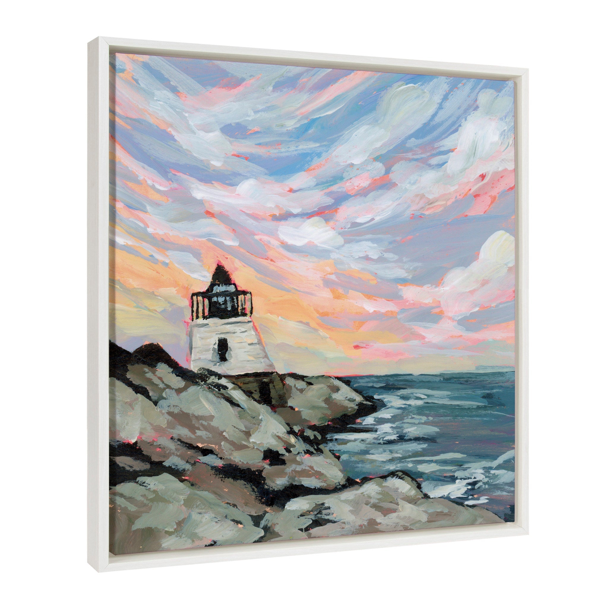 Sylvie Rhode Island Framed Canvas by Emily Kenney