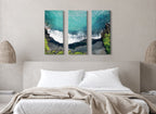 Maui Black Sands Beach Canvas by Rachel Bolgov