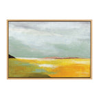 Sylvie Golden Root Lake Framed Canvas by Nikita Jariwala