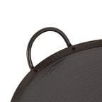 Sanzo Hammered Round Metal Tray