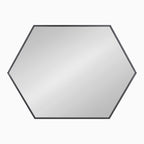 Rhodes Framed Hexagon Wall Mirror