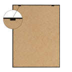 Sylvie Minimalist Neutral Line Art Drawing Face Framed Canvas by The Creative Bunch Studio