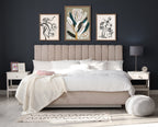 Sylvie Beaded LV Freshly Picked Floral 5 Framed Canvas by Valerie McKeehan of Lily and Val