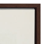 Sylvie Japandi 18 Framed Canvas by Rocket Jack