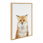 Sylvie Animal Studio Fox 3 Framed Canvas by Amy Peterson Art Studio