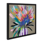 Sylvie Bright Flowers Framed Canvas by Inkheart Designs