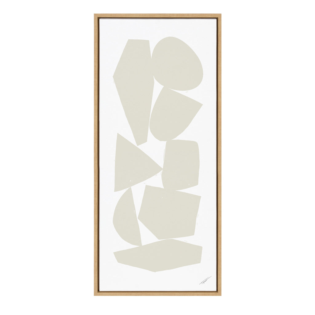 Sylvie Constructed III Framed Canvas by Statement Goods