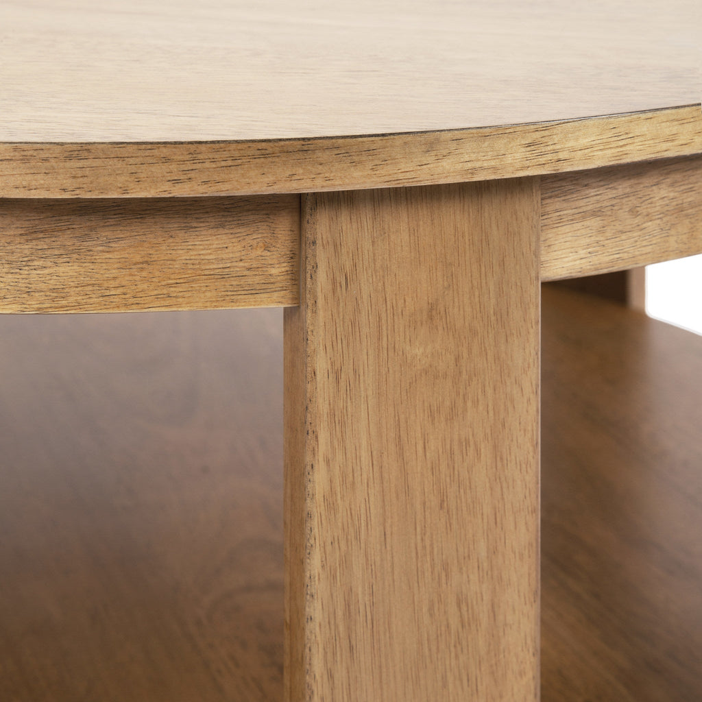 Foxford Round Wood Coffee Table