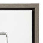 Sylvie Victrola Record Player Framed Canvas by Statement Goods