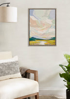 Sylvie Autumn Sky Framed Canvas by Nikita Jariwala