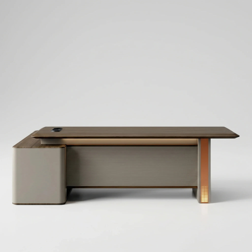 Oxley · Modern L-Shaped Executive Desk