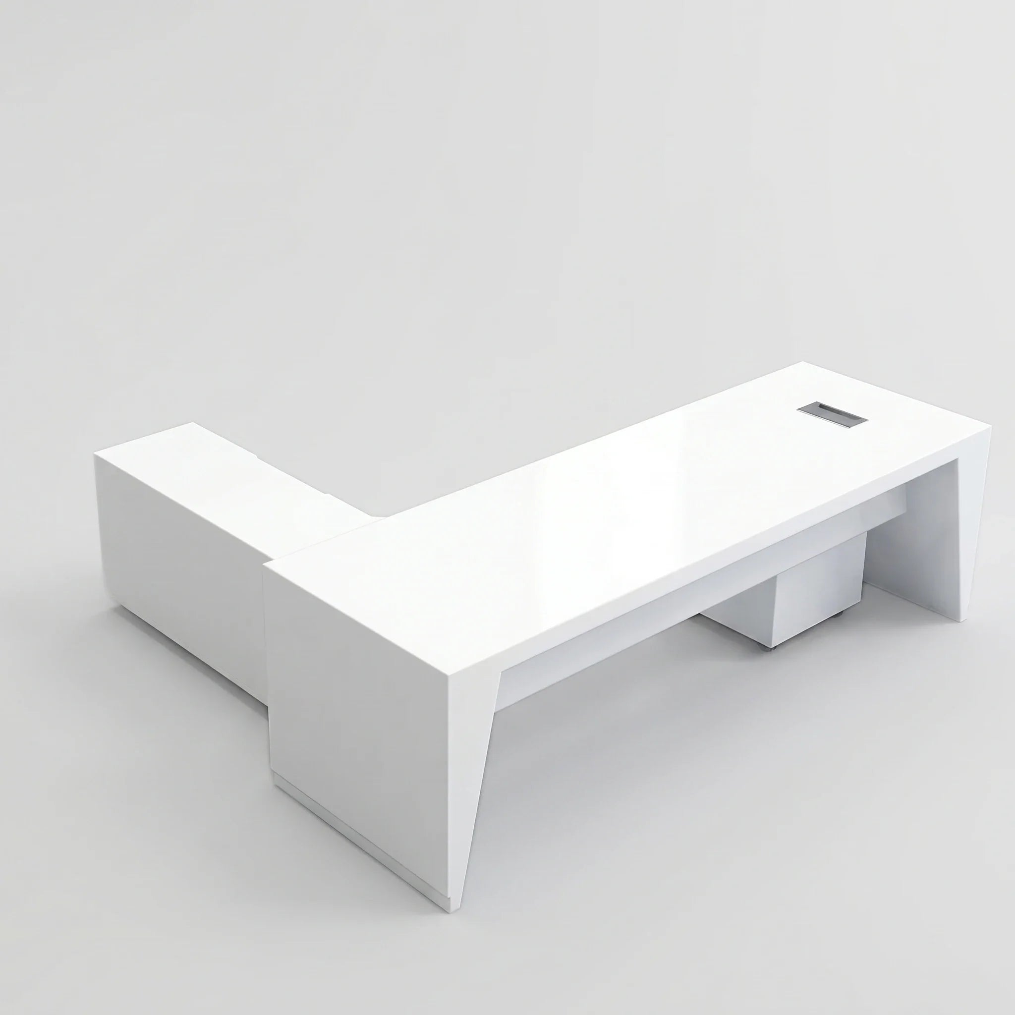 Newton · Executive Desk w/ Mobile Storage
