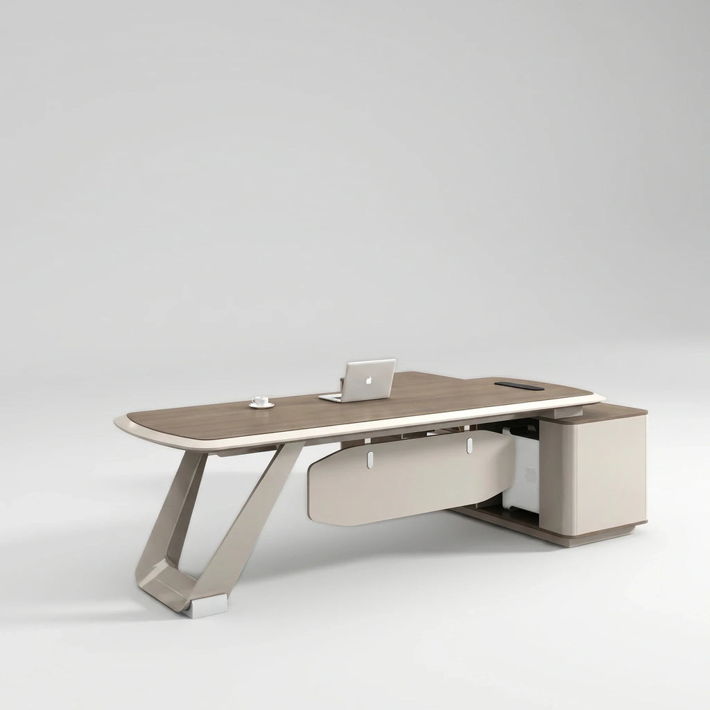 Tiller · Modern Executive L-Shaped Desk