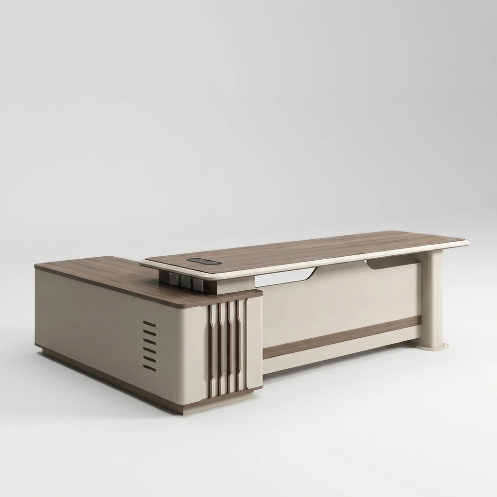 Pembry · Modern L-Shaped Executive Desk