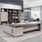 Purdue · Modern L-Shaped Executive Desk