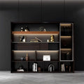 Fulton · Office Shelves w/ Integrated Lighting & Closet Storage