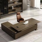 Atlee · Modern L-Shaped Executive Desk