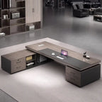 August · Modern Executive L-Shaped Desk