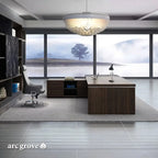 Hershey · Modern L-Shaped Executive Desk