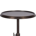 Sanzo Adjustable Metal Drink Table