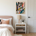 Sylvie Fanciful Ficus Framed Canvas by Alicia Bock