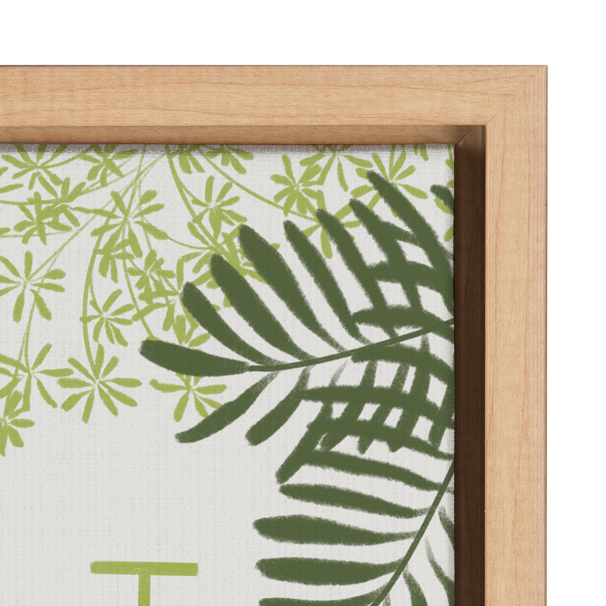 Sylvie Plant Lady Framed Canvas by Jenn Van Wyk of Jenn Pens it All