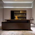Atlee · Modern L-Shaped Executive Desk