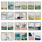 Sylvie Golden Root Lake Framed Canvas by Nikita Jariwala