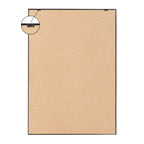 Sylvie Simple Romantic Line Art Drawing Neutral Framed Canvas by The Creative Bunch Studio