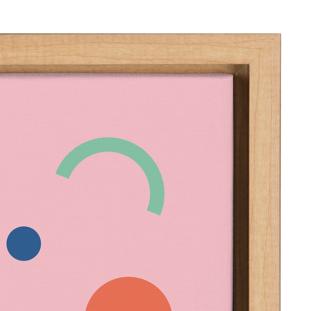 Sylvie Carb Club Framed Canvas by Duchess Plum
