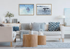 Sylvie Stingray Framed Canvas by Julie Maida