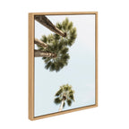 Sylvie Palm Trees Above Framed Canvas By Shawn St. Peter