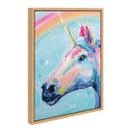 Sylvie Do You Believe in Magic Framed Canvas by Rachel Christopoulos