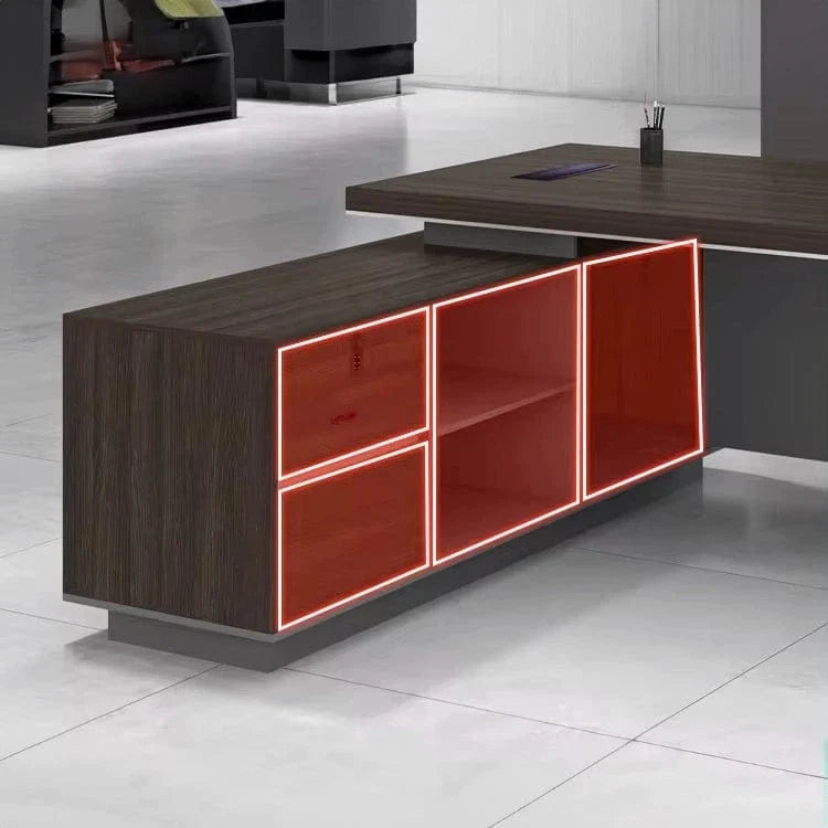 Leeds · Modern Executive L-Shaped Desk
