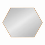 Rhodes Framed Hexagon Wall Mirror
