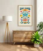 Sylvie Keep Growing Framed Canvas by Rachel Lee of My Dream Wall