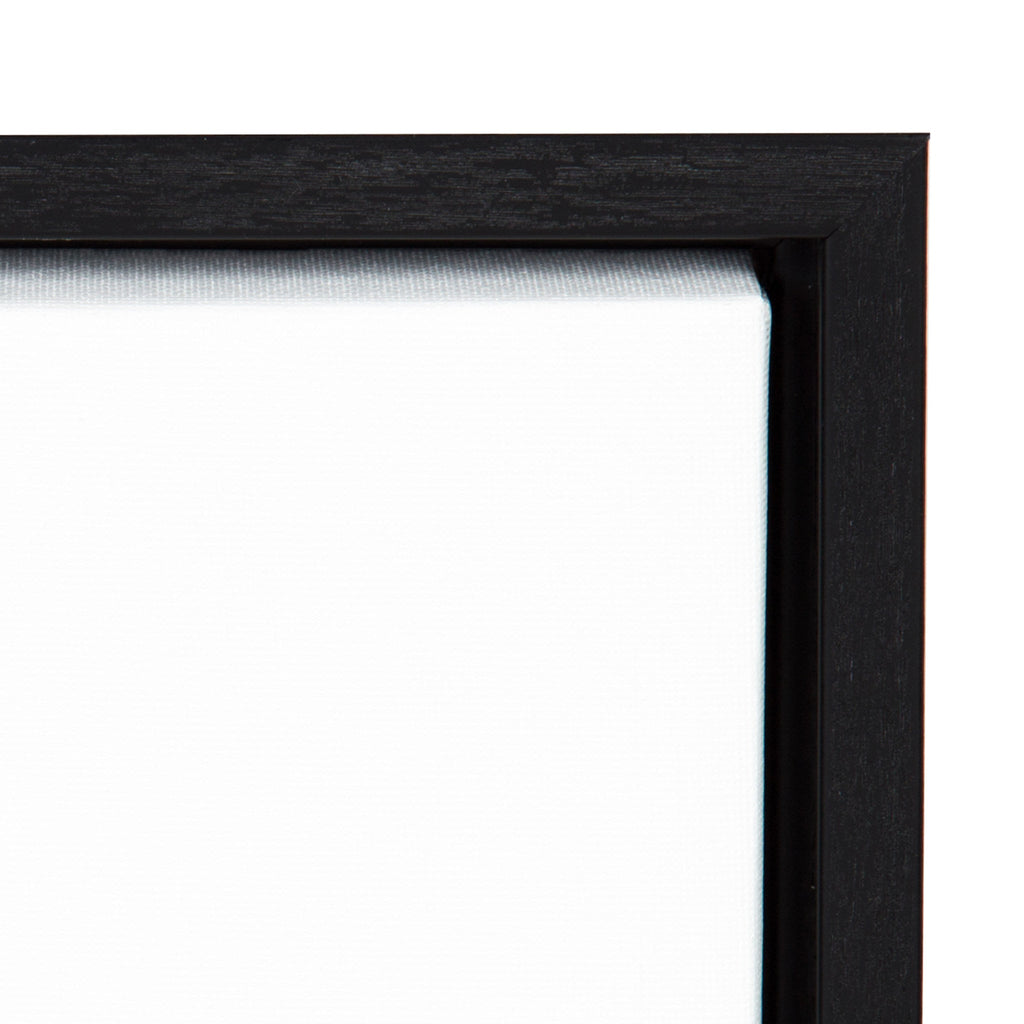 Sylvie Modern Botanical Vase 3 Framed Canvas by The Creative Bunch Studio