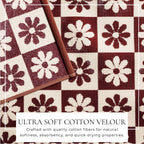 Cotton Velour Beach Towel - Maui Collection
