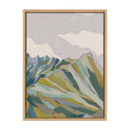 Sylvie Matterhorn Framed Canvas by Nikita Jariwala