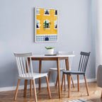 Sylvie Lisbon Framed Canvas by Maja Tomljanovic