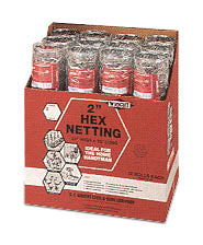 Mat 24In. X 25Ft. 2In. Mesh Hexagonal Poultry Netting  308464B