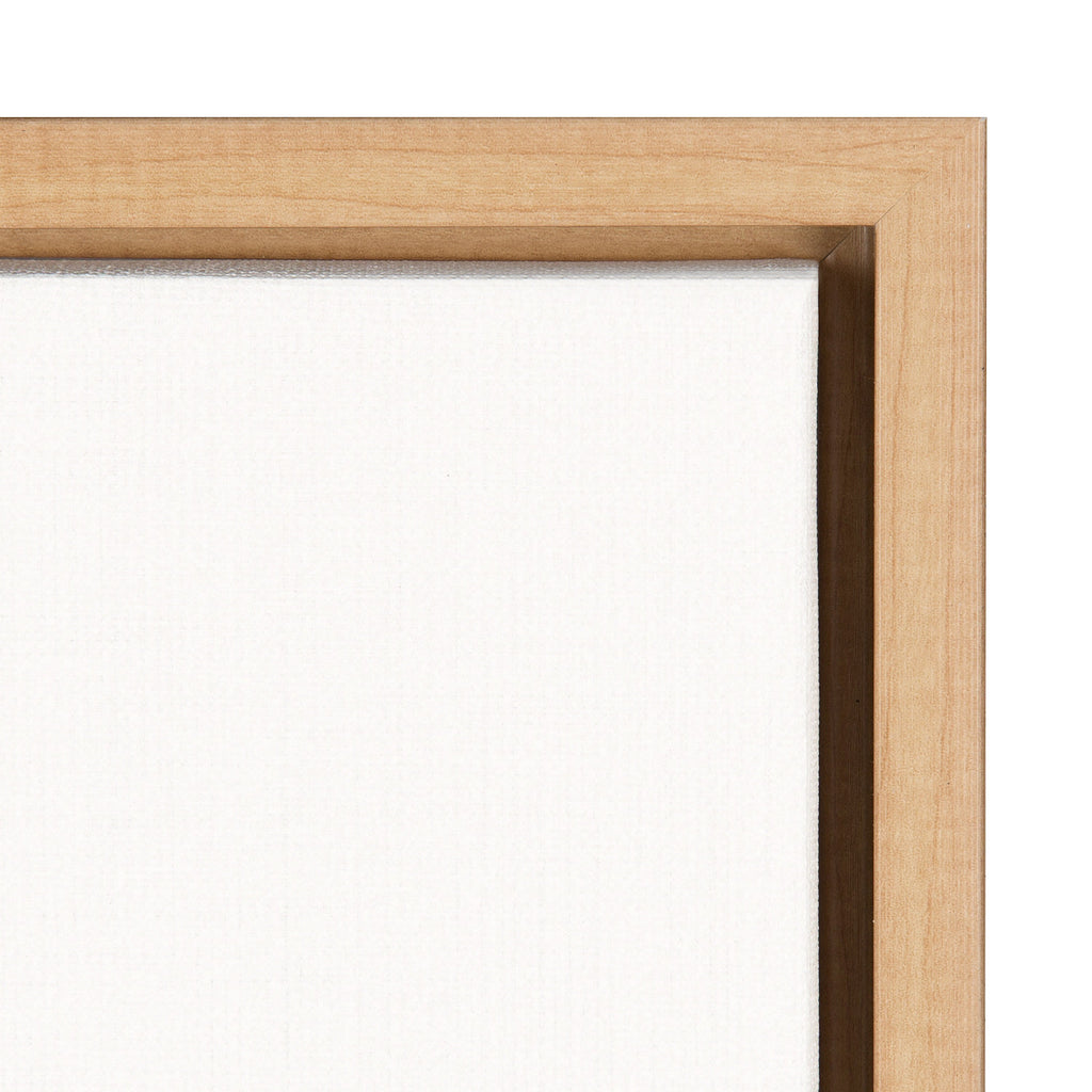 Sylvie Botanical Sketch Print No 1 Framed Canvas by The Creative Bunch Studio