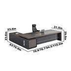 Carlaw · Modern L-Shaped Executive Desk