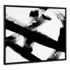 Sylvie Gesture I BW Framed Canvas by Amy Lighthall