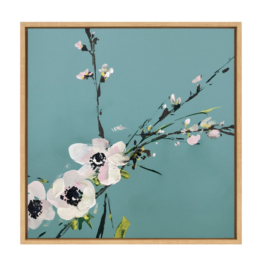 Sylvie It Could Have Gone Two Ways They Said Framed Canvas by Emma Daisy