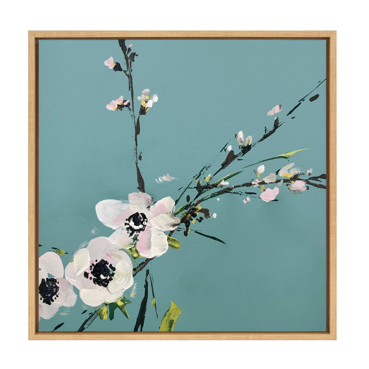 Sylvie It Could Have Gone Two Ways They Said Framed Canvas by Emma Daisy