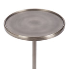 Engles Adjustable Polished Metal Table and Plant Stand